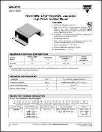 Click here to download WSL40263L000FEK Datasheet