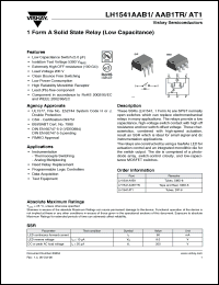 Click here to download LH1541AAB1TR Datasheet