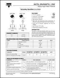 Click here to download 20CTQ045-1PBF Datasheet