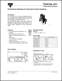 Click here to download TSOP34856UH1 Datasheet