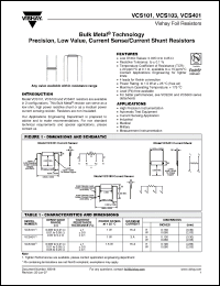 Click here to download VCS101 Datasheet