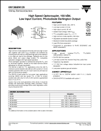 Click here to download 6N138-X007 Datasheet