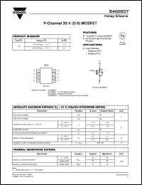 Click here to download SI4425BDY-T1 Datasheet