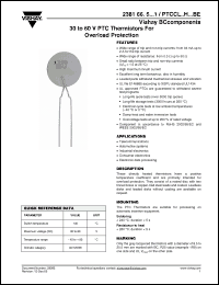 Click here to download PTCCL09H541DYE Datasheet