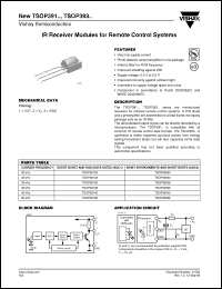 Click here to download TSOP39338 Datasheet