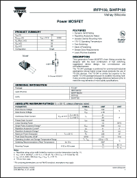 Click here to download IRFP150PBF Datasheet