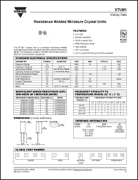 Click here to download XTU120ANA12M288 Datasheet