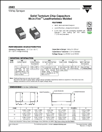 Click here to download 298D156X0004K2T Datasheet