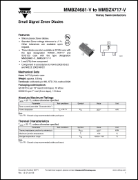 Click here to download MMBZ4697-V Datasheet