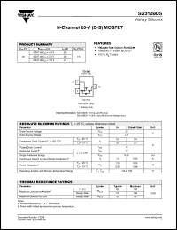 Click here to download SI2312BDS Datasheet