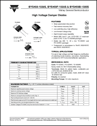 Click here to download BYS459F-1500S Datasheet