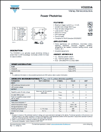 Click here to download VO2223A Datasheet