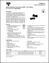 Click here to download TFBS4711-TT1 Datasheet