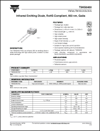 Click here to download TSKS5400-FSZ Datasheet