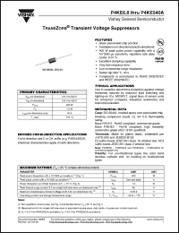 Click here to download P4KE510A Datasheet