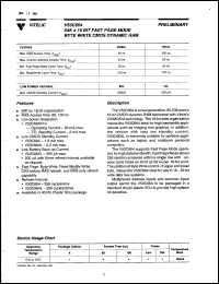 Click here to download V53C664K10L Datasheet