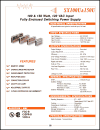 Click here to download SX100U-05S Datasheet