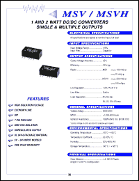 Click here to download MSV-1209D Datasheet