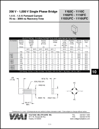 Click here to download 1110UFC Datasheet