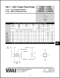 Click here to download 1106UFE Datasheet