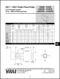 Click here to download 1210FB Datasheet