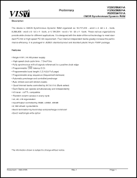 Click here to download VG36256161A Datasheet