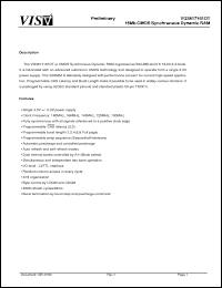 Click here to download VG3617161DT Datasheet