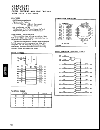 Click here to download V74ACT541D Datasheet