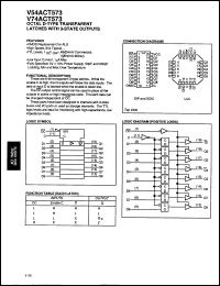 Click here to download V54ACT573DL Datasheet