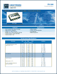 Click here to download PX-5000-ECE-E Datasheet