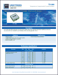 Click here to download TX-0800-DEE-466 Datasheet