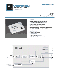 Click here to download FX-104-CFC-D4P9 Datasheet