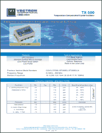 Click here to download TX-5000-DCP-507 Datasheet