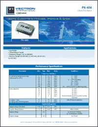 Click here to download PX-4001-NAC-B Datasheet