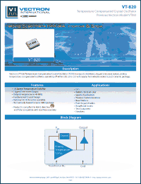 Click here to download TCXO-820-FFR-306 Datasheet