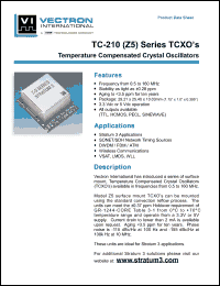 Click here to download TC-210-CBC-507A Datasheet