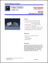 Click here to download SO-502-BFF-LNN1350 Datasheet