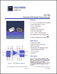 Click here to download CD-700-LAC-NCD-77.760 Datasheet
