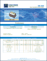 Click here to download OX-40X0-EAJ-5082-10 Datasheet