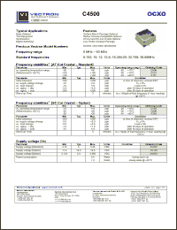 Click here to download C4500D508SV120RFHA1 Datasheet