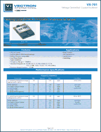 Click here to download VX-7011-ECJ-105 Datasheet