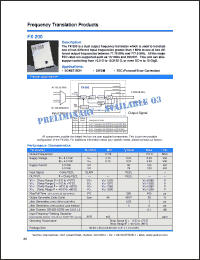 Click here to download FX-200 Datasheet
