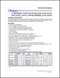 Click here to download W91530AN Datasheet