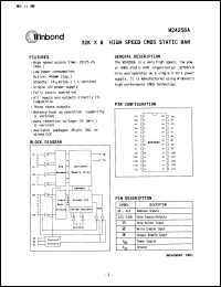 Click here to download W24256AJ20L Datasheet