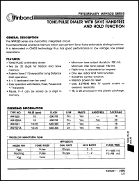 Click here to download W91520A Datasheet