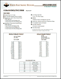 Click here to download WMS512K8BV-15FIEA Datasheet