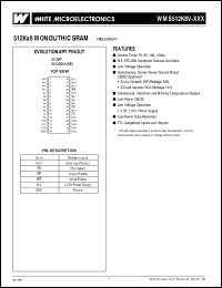 Click here to download WMS512K8VL-100CME Datasheet