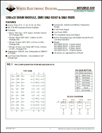 Click here to download WS128K32N-45G2TMA Datasheet