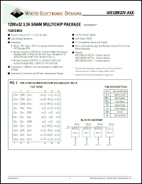 Click here to download WS128K32NV-15G2TCA Datasheet