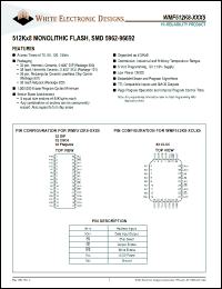 Click here to download WMF512K8-120CLM5 Datasheet